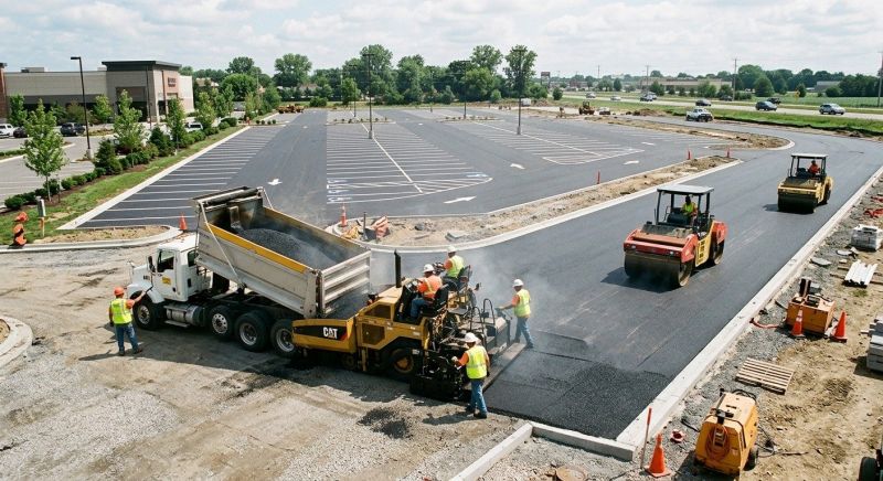 Asphalt Parking Lot Paving in Hilton Head Island, SC
