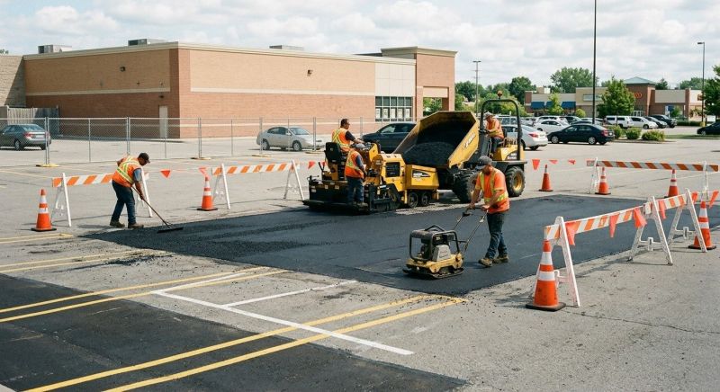 Asphalt Parking Lot Repair in Temecula, CA