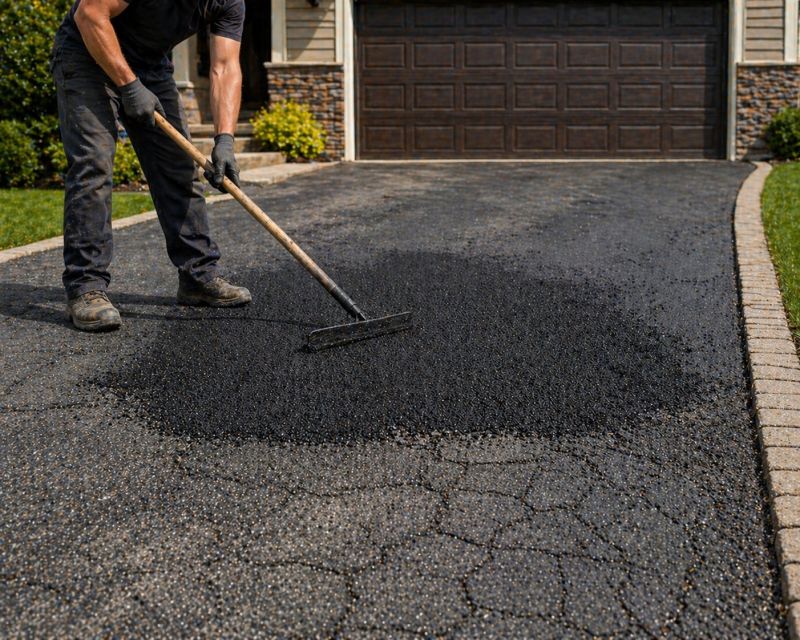 Blacktop Driveway Repair in Orange County, CA