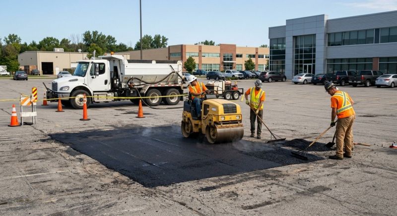 Commercial Pavement Repair in Orange County, CA