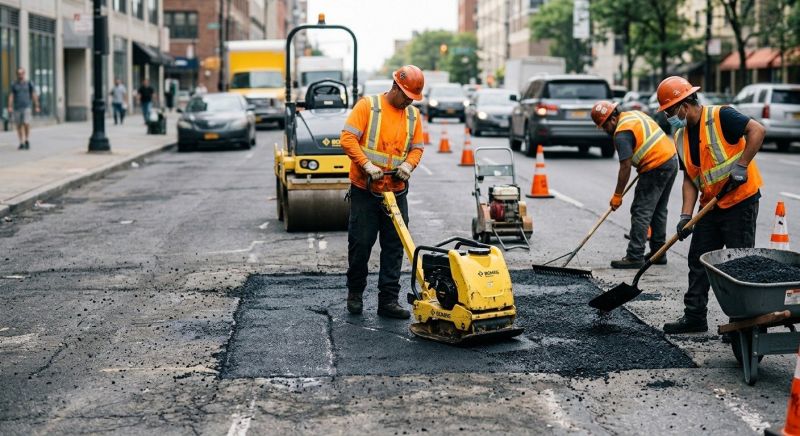 Commercial Pothole Repair in Bluffton, SC