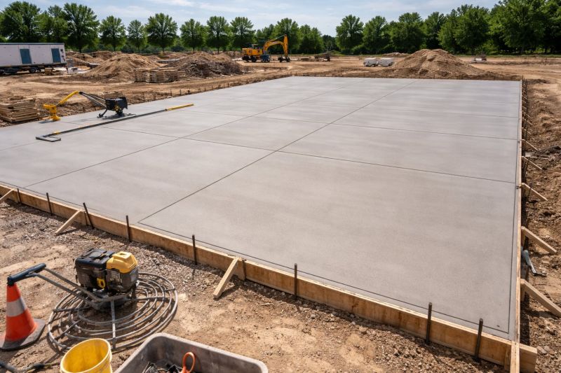 Commercial Slab Construction in Fredericksburg, VA