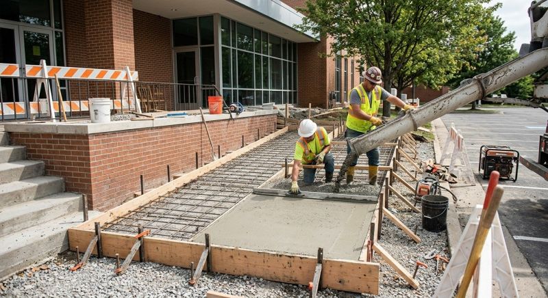 Concrete Ramp Installation in Denver, CO