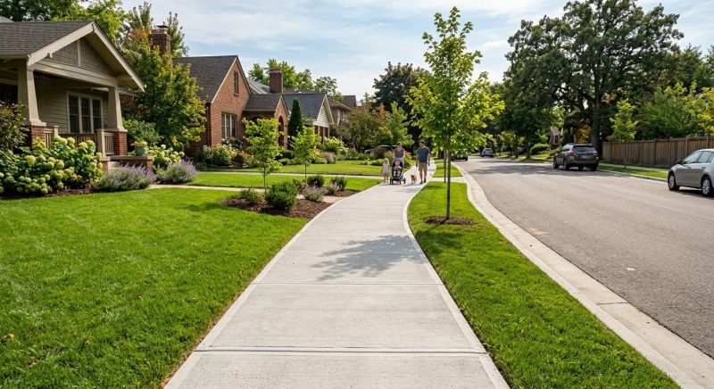 Concrete Sidewalk Construction in Fort Collins, CO