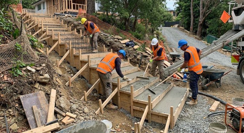 Concrete Stairs Installation in Fort Collins, CO