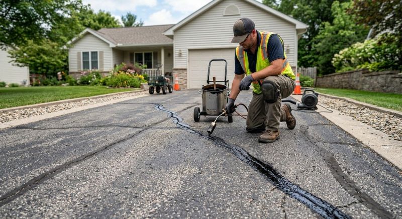 Driveway Asphalt Repair in Little Rock, AR