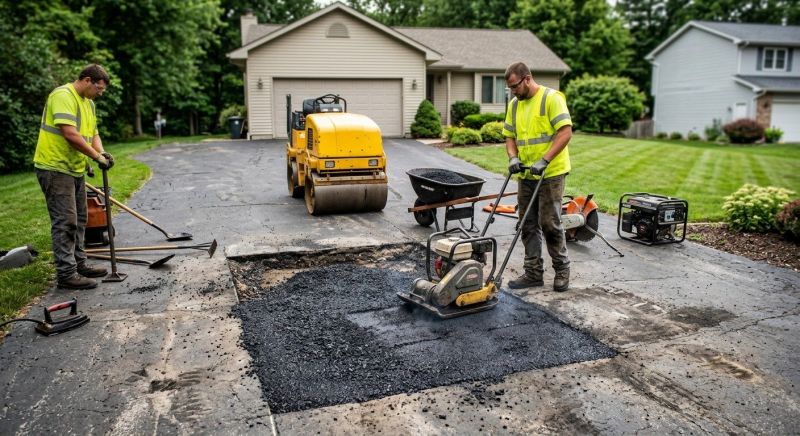 Driveway Patching Service in Los Angeles, CA