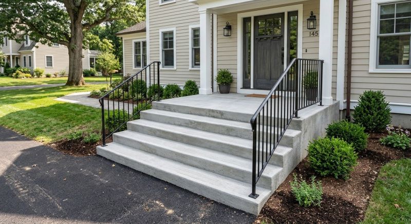 Entryway Stairs Installation in Sacramento, CA