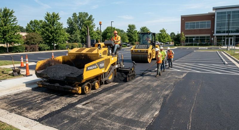 Industrial Asphalt Paving in Little Rock, AR