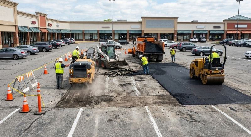 Parking Lot Repair in Bluffton, SC