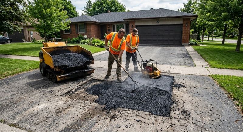 Paved Driveway Repair in Los Angeles, CA