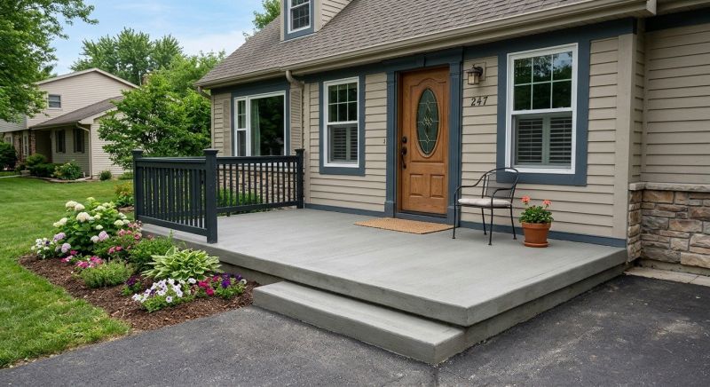 Porch Slab Installation in Denver, CO