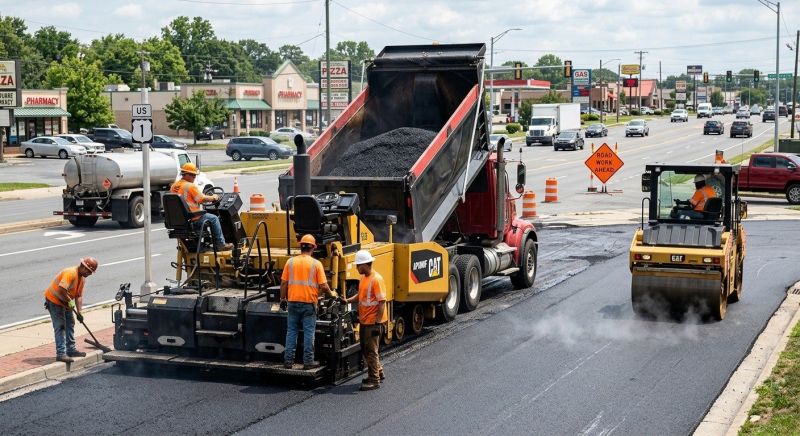 Road Paving Service in Savannah, GA