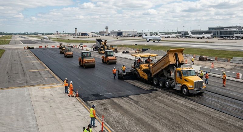 Airport Paving in Orange County, CA