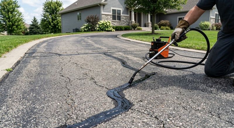 Asphalt Cracks Repair in Savannah, GA