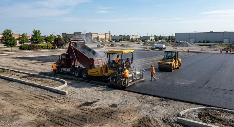 Asphalt Lot Paving in Savannah, GA