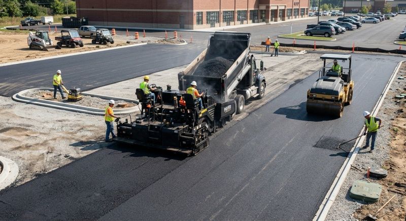 Asphalt Lot Paving in Savannah, GA