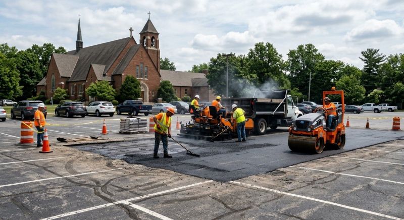 Asphalt Parking Lot Repair in Fort Smith, AR