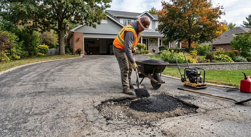 Asphalt Pothole Filling in Savannah, GA