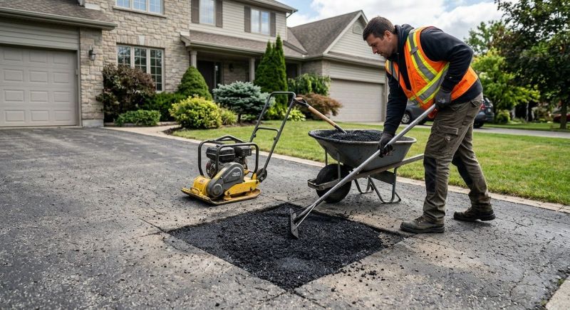 Asphalt Pothole Repair in Orange County, CA