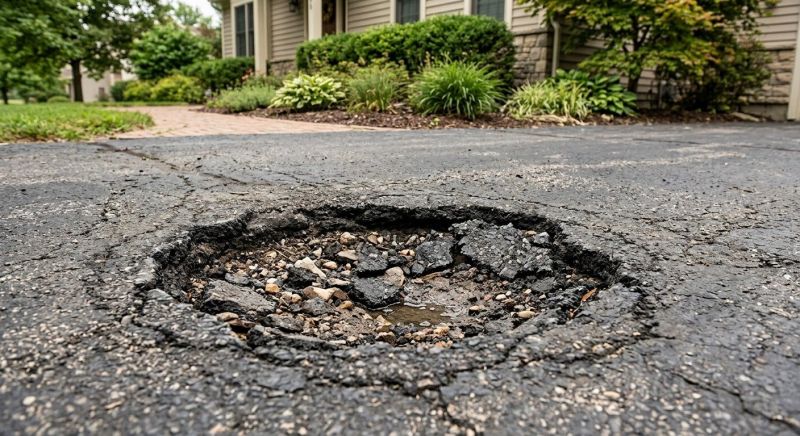 Asphalt Pothole Repair in Savannah, GA