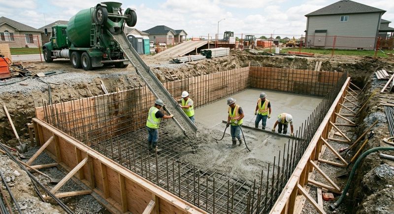 Basement Concrete Pouring in Fort Wayne, IN