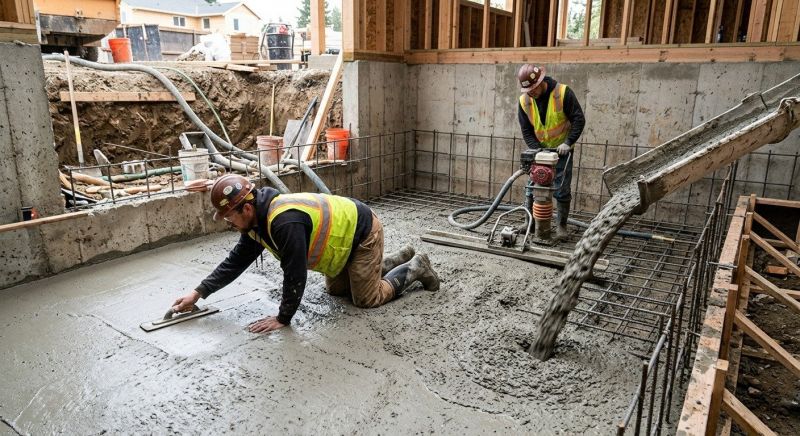 Basement Slab Installation in Fort Worth, TX