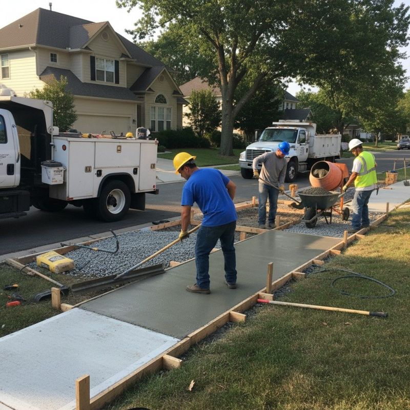 Cement Walkway Installation in Fort Collins, CO