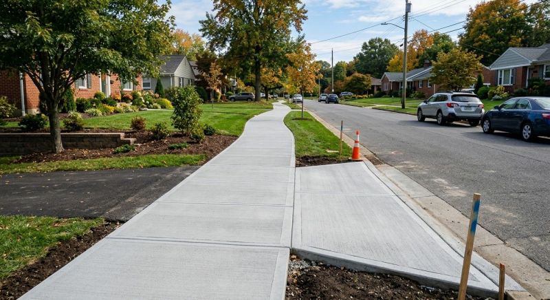 Cement Walkway Installation in Fort Collins, CO