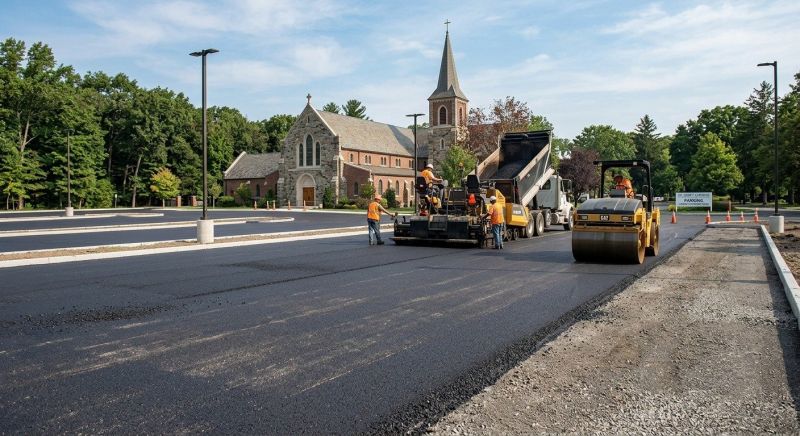 Church Parking Lot Paving in Orange County, CA