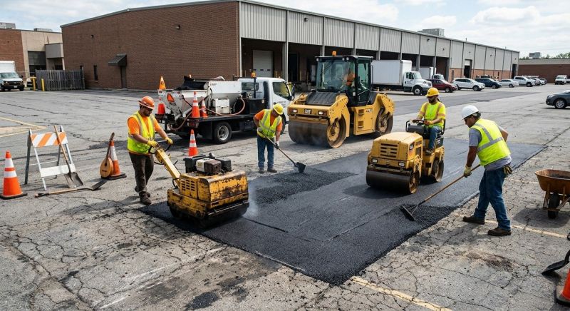 Commercial Asphalt Repair in Bluffton, SC