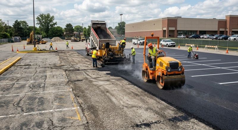 Commercial Asphalt Resurfacing in Orange County, CA