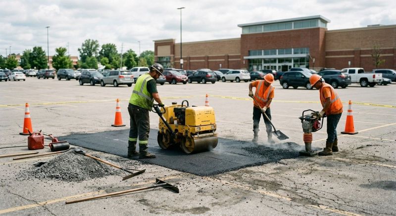 Commercial Pavement Repair in Orange County, CA