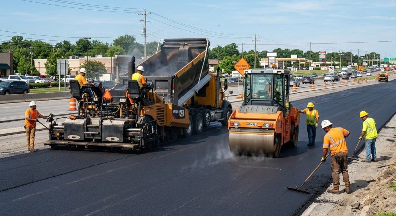 Commercial Paving in Los Angeles, CA
