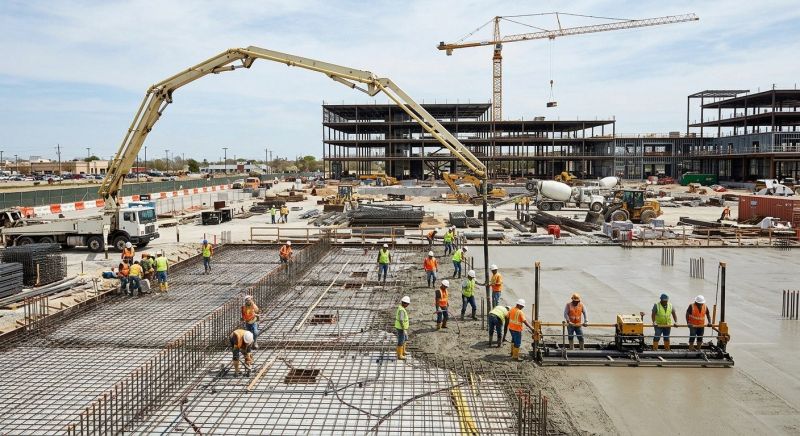 Commercial Slab Construction in Clermont, FL