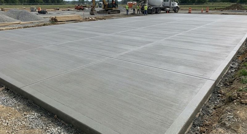 Commercial Slab Installation in Fargo, ND