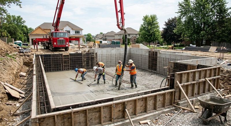 Concrete Basement Pouring in Columbus, OH