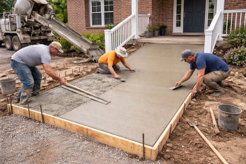 Concrete Ramp Installation in Fort Collins, CO