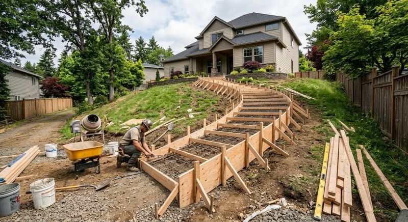 Concrete Stairs Construction in Denver, CO