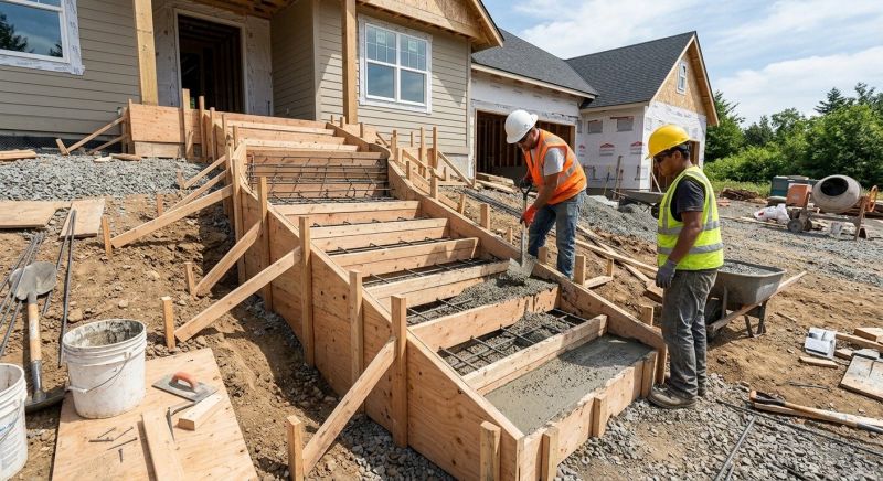 Concrete Stairs Construction in Fort Collins, CO