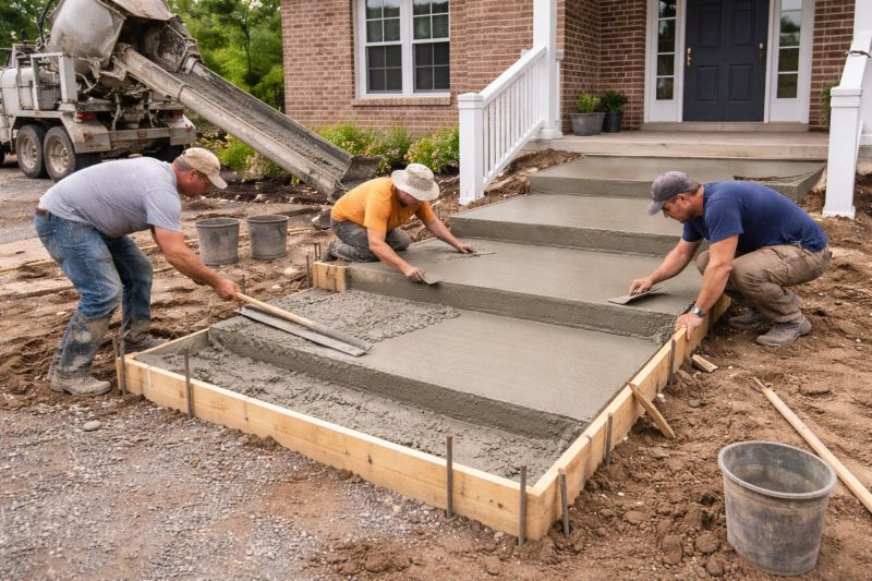 Concrete Stairs Construction in Salt Lake City, UT