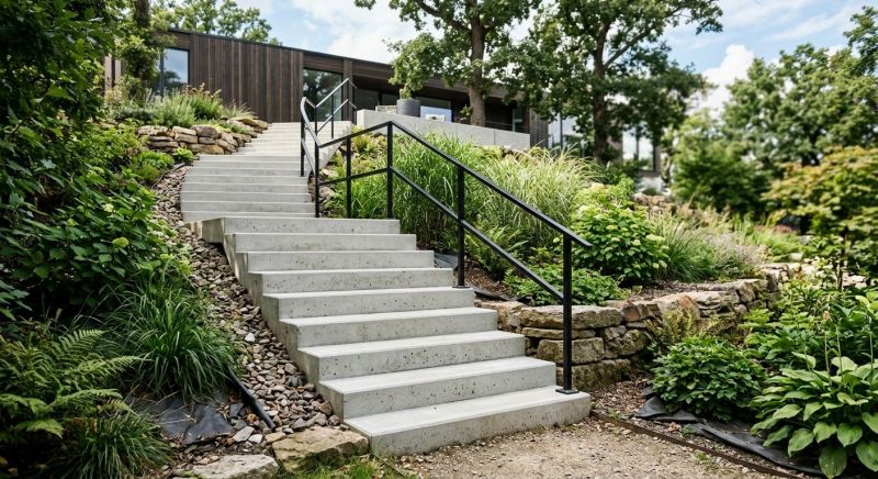 Concrete Stairs Installation in Fort Collins, CO