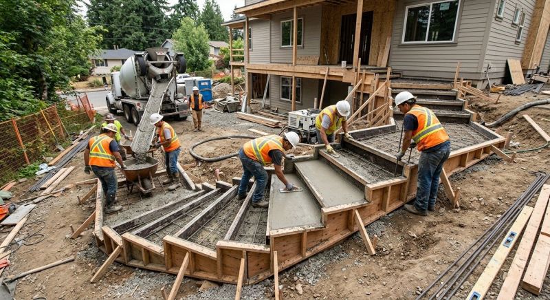 Concrete Stairs Installation in Fort Collins, CO