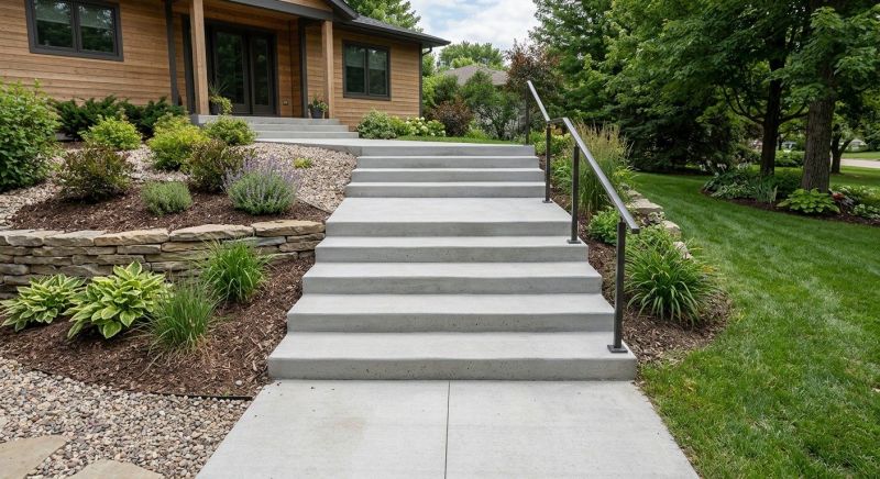 Concrete Steps Pouring in Denver, CO