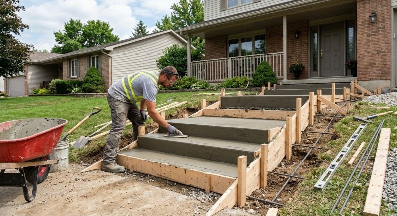 Concrete Steps Replacement in Fort Collins, CO