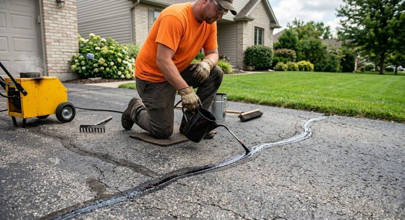 Driveway Asphalt Repair in Savannah, GA