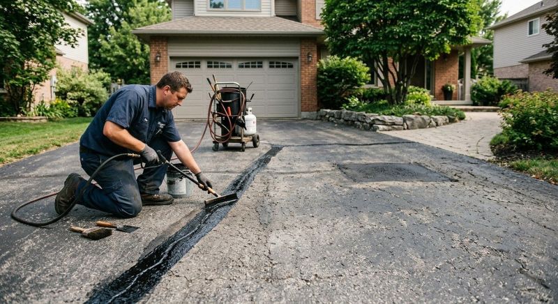 Driveway Blacktop Repair in Orange County, CA