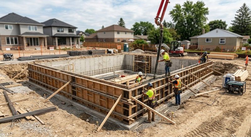 Foundation Construction in Fort Wayne, IN
