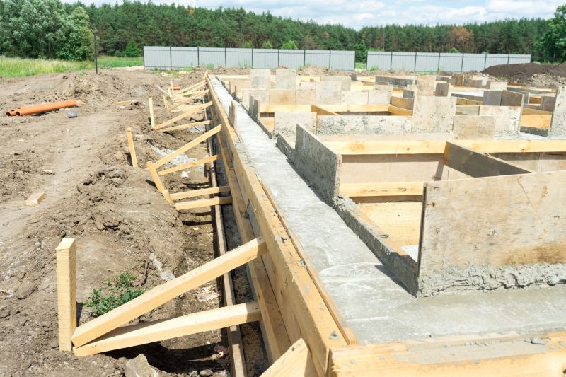 Foundation Footer Installation in Fort Worth, TX