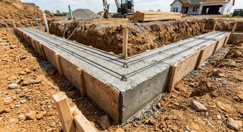 Foundation Footer Installation in Greenville, SC